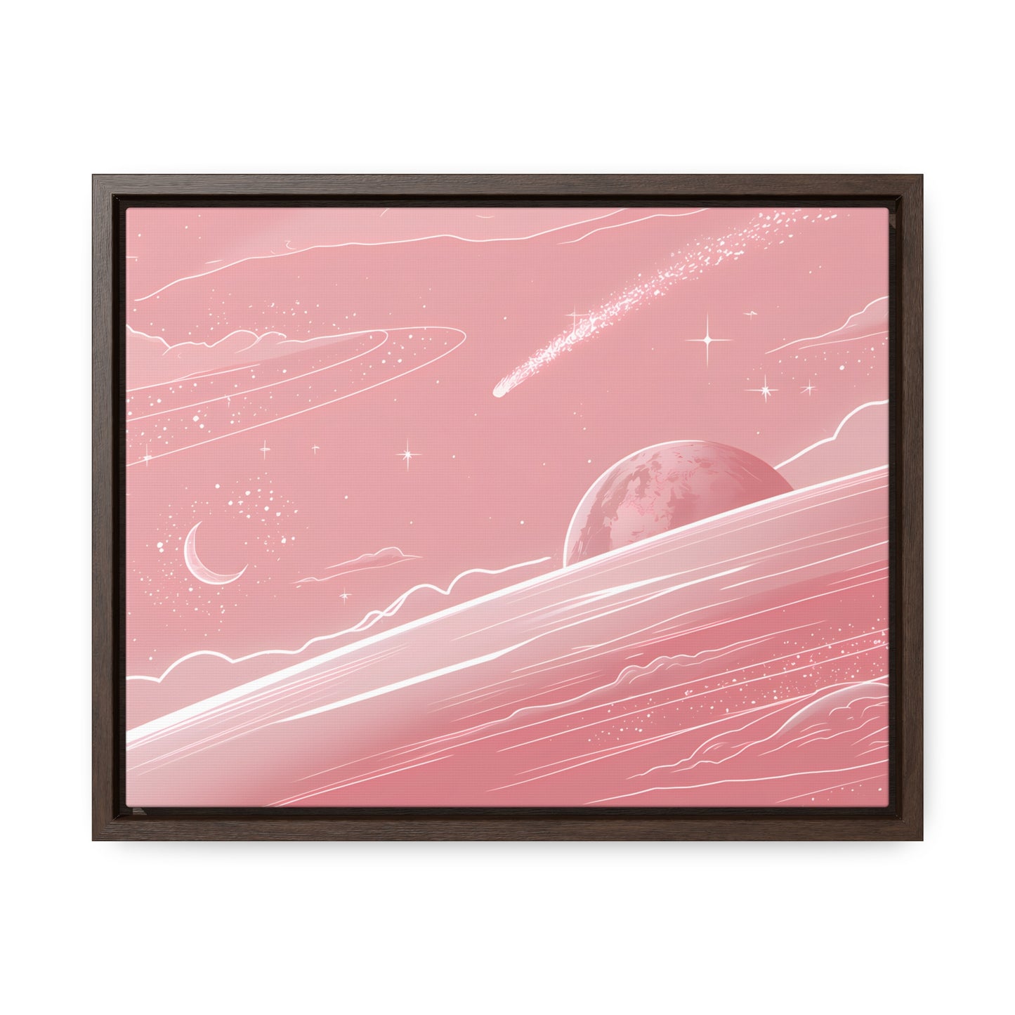Celestial Dreamscape - Gallery Canvas Wraps, Horizontal Frame