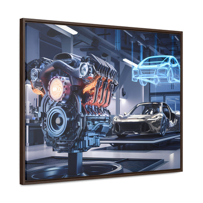 "Cutting-Edge Automotive Engineering" - Gallery Canvas Wraps, Horizontal Frame