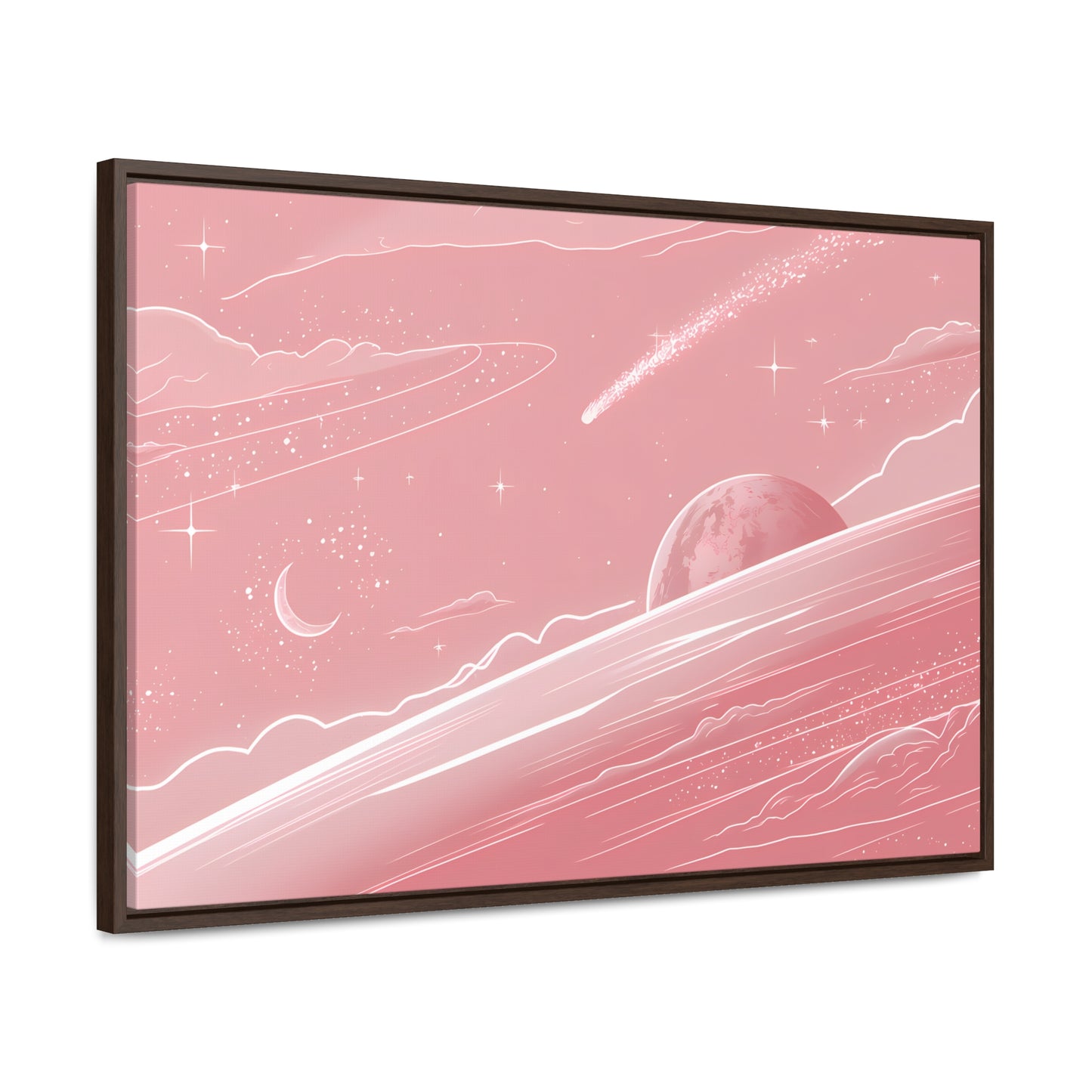 Celestial Dreamscape - Gallery Canvas Wraps, Horizontal Frame