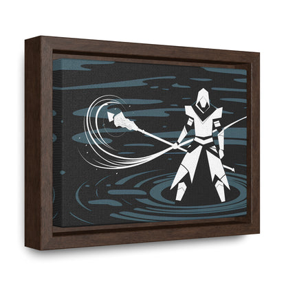"Guardian of the Abyss" - Gallery Canvas Wraps, Horizontal Frame