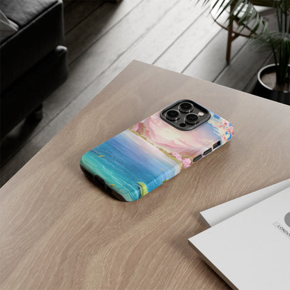 Serene Lake and Mountains - Smartphone Tough Cases