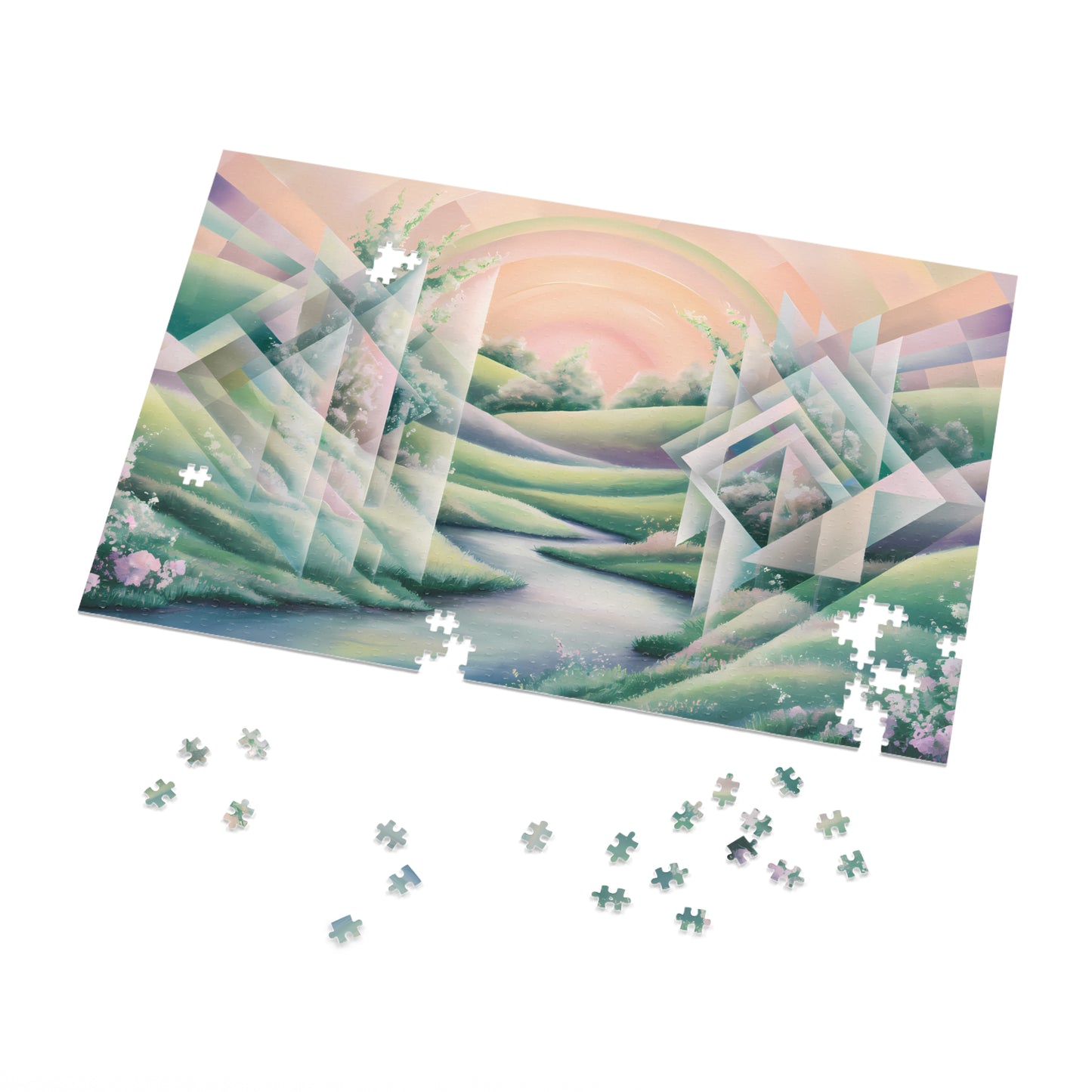"Echoes of Serenity" - Jigsaw Puzzle (30, 110, 252, 500,1000-Piece)