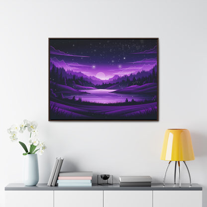 Twilight Serenity - Gallery Canvas Wraps, Horizontal Frame