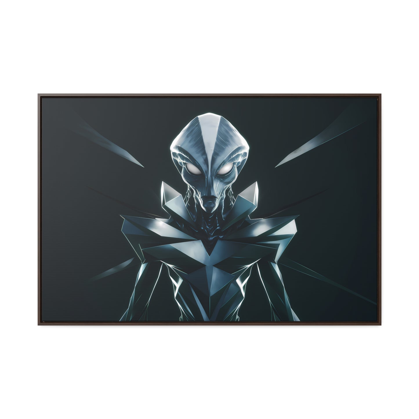 Ethereal Sentinel - Gallery Canvas Wraps, Horizontal Frame