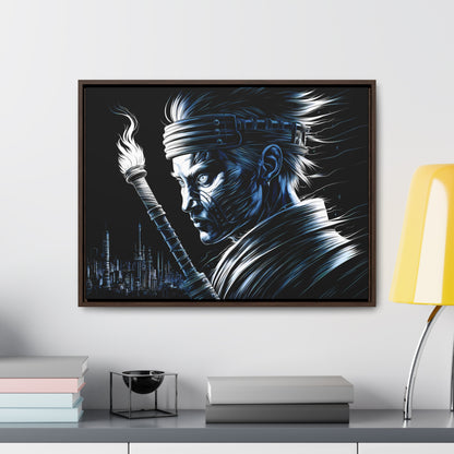 Shadow of the Eternal Flame - Gallery Canvas Wraps, Horizontal Frame