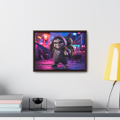 Midnight Mischief - Gallery Canvas Wraps, Horizontal Frame
