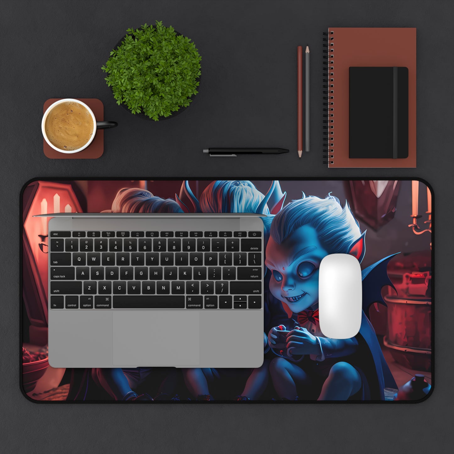 Midnight Gamers: The Little Vampires' Tournament - Desk Mat