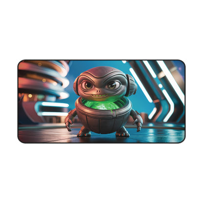 Cute Alien Robot- Desk Mat