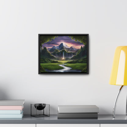 Loading Spinner in Progress - Gallery Canvas Wraps, Horizontal Frame
