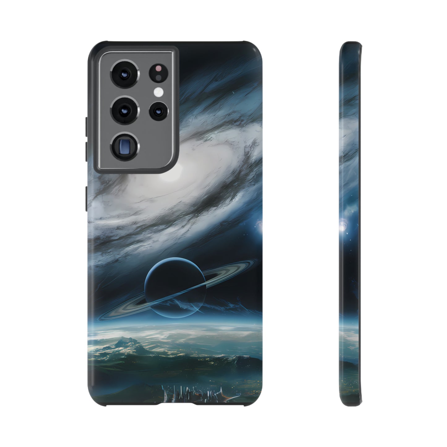 Outer Space viewing of a Planet - Smartphone Tough Cases