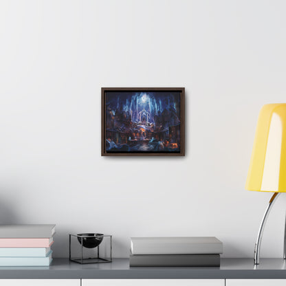 Sanctuary of the Forgotten Tomes - Gallery Canvas Wraps, Horizontal Frame
