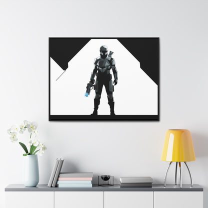 Sentinel of the Void - Gallery Canvas Wraps, Horizontal Frame