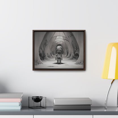"Echoes of the Forgotten" - Gallery Canvas Wraps, Horizontal Frame