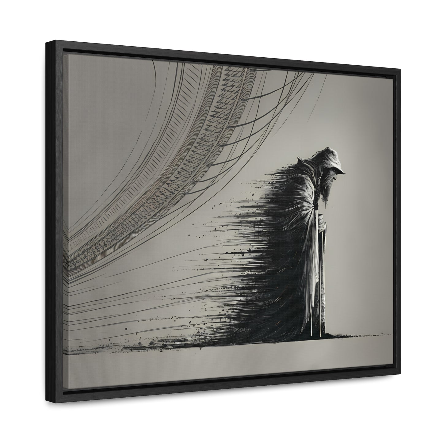 Erosion of Time - Gallery Canvas Wraps, Horizontal Frame