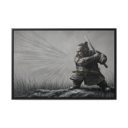 Defender of the Grey Plains - Gallery Canvas Wraps, Horizontal Frame