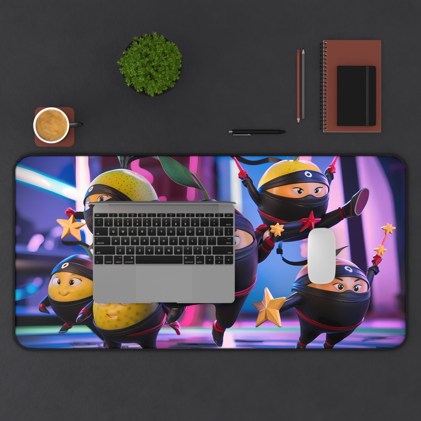 Ninja Fruit Squad - Desk Mat
