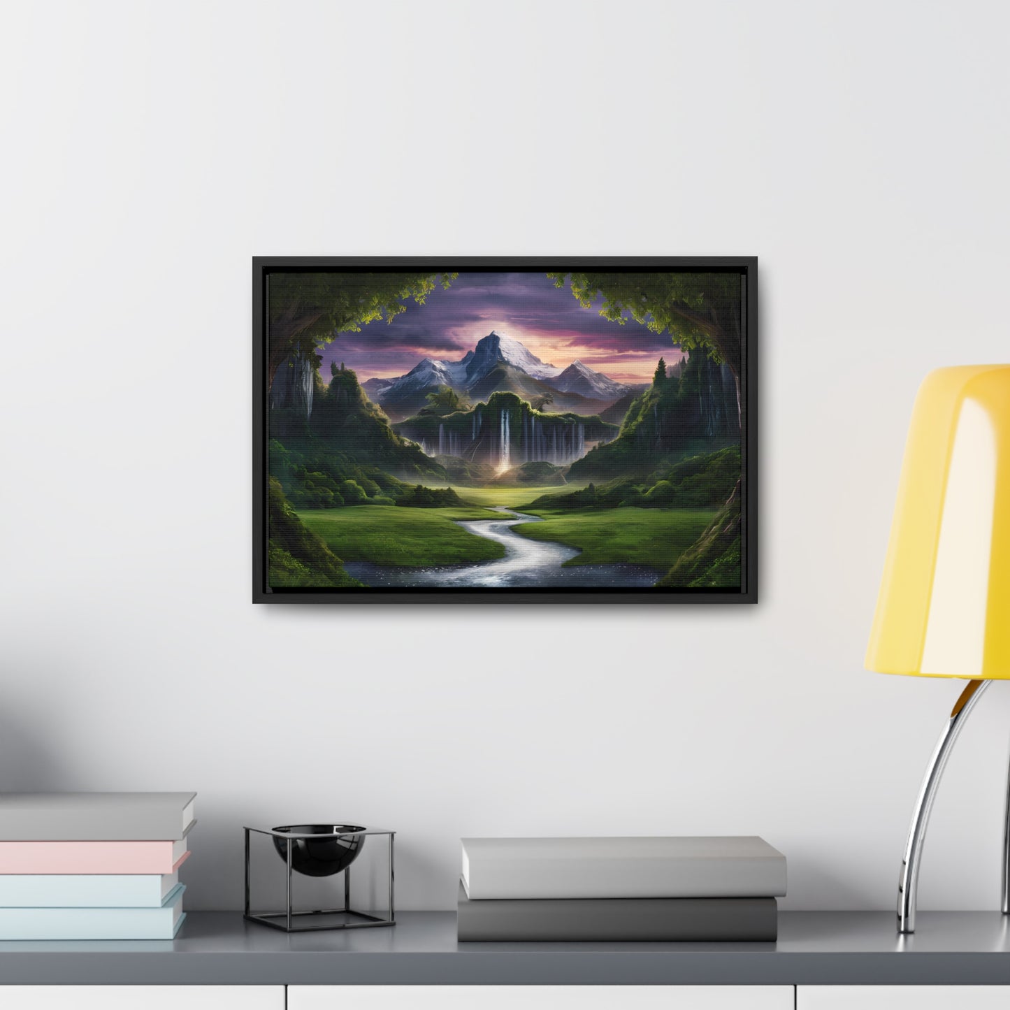 Loading Spinner in Progress - Gallery Canvas Wraps, Horizontal Frame