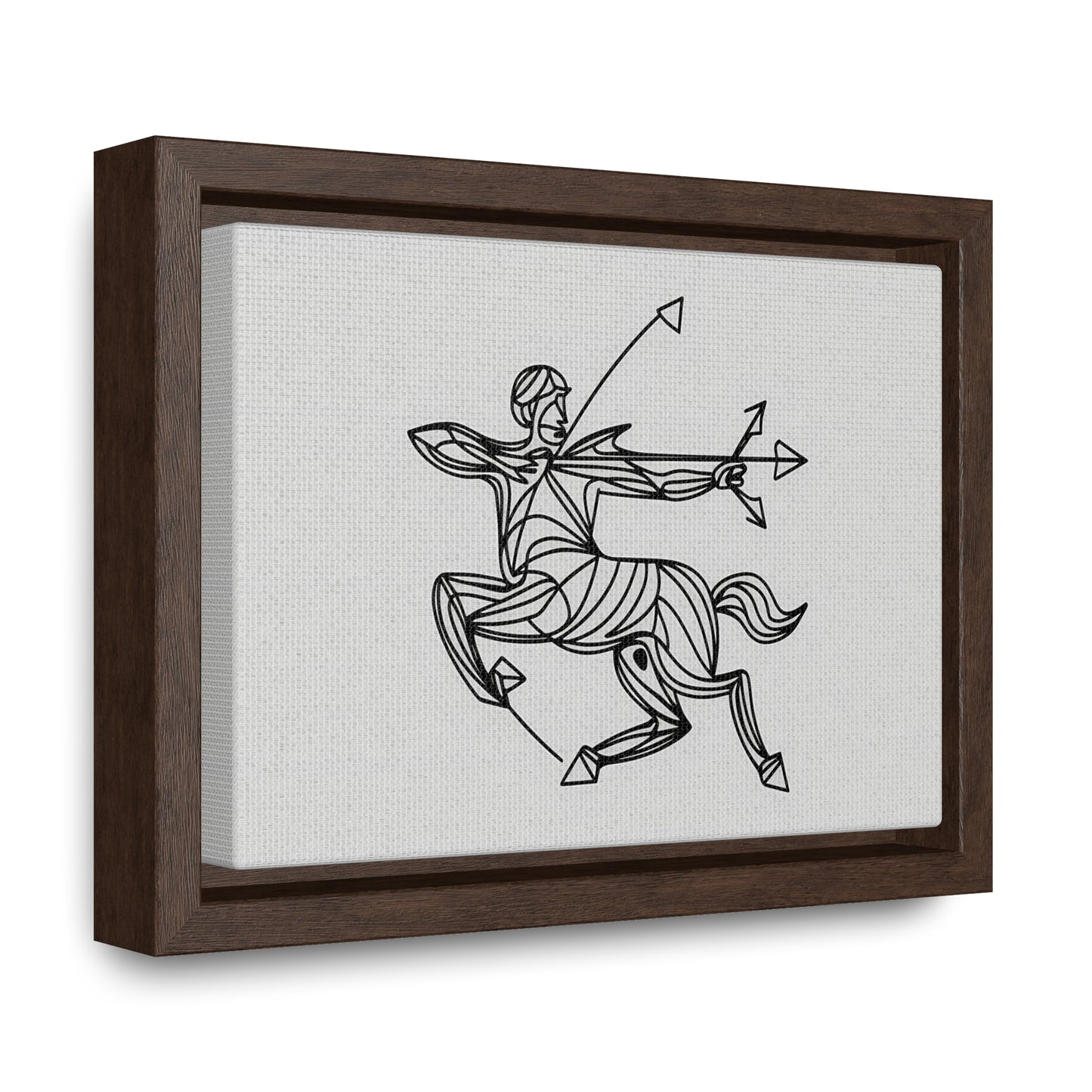 Centaur's Precision - Gallery Canvas Wraps, Horizontal Frame