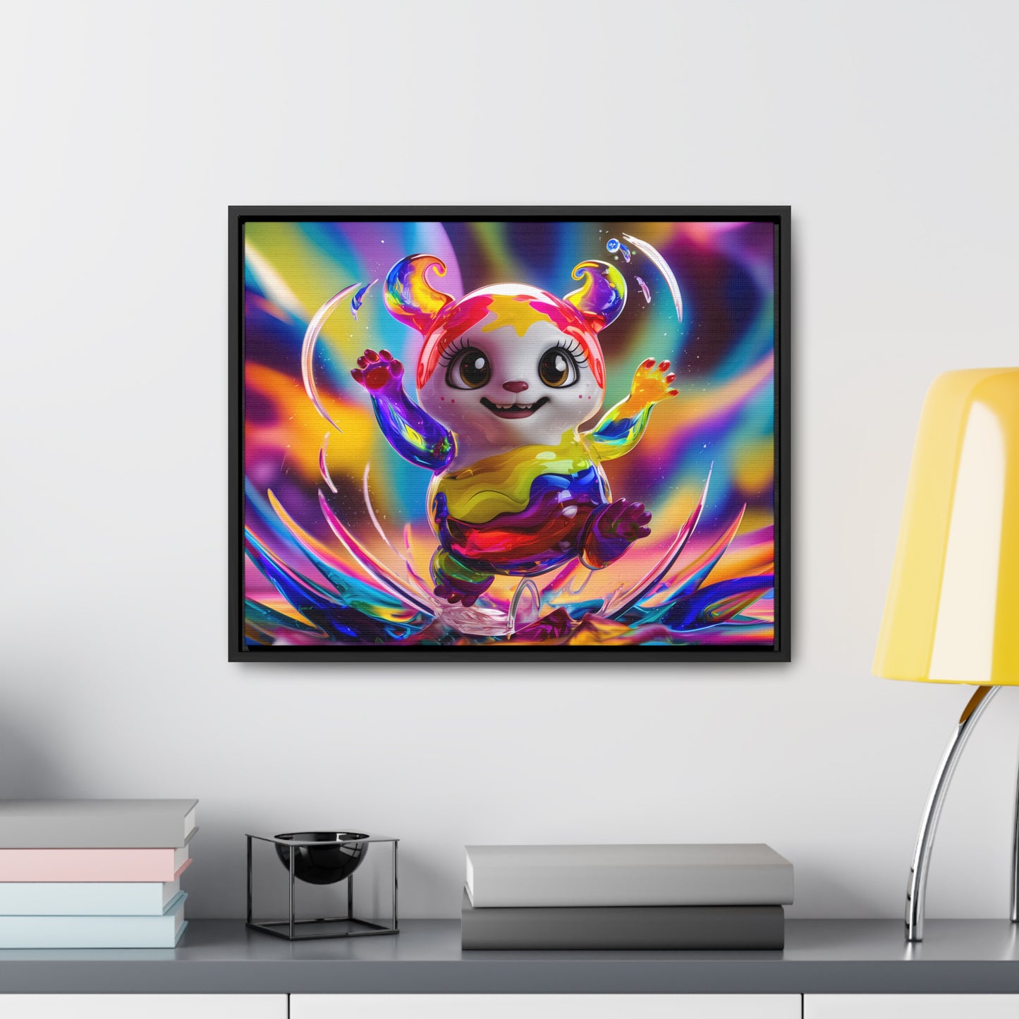 Splash of Joy - Gallery Canvas Wraps, Horizontal Frame
