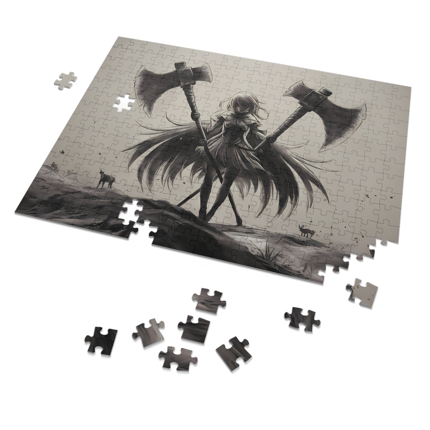 "Angel of Desolation" - Jigsaw Puzzle (30, 110, 252, 500,1000-Piece)