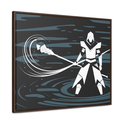 "Guardian of the Abyss" - Gallery Canvas Wraps, Horizontal Frame