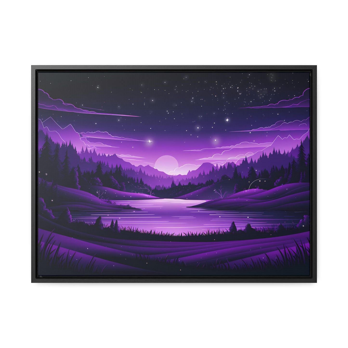 Twilight Serenity - Gallery Canvas Wraps, Horizontal Frame