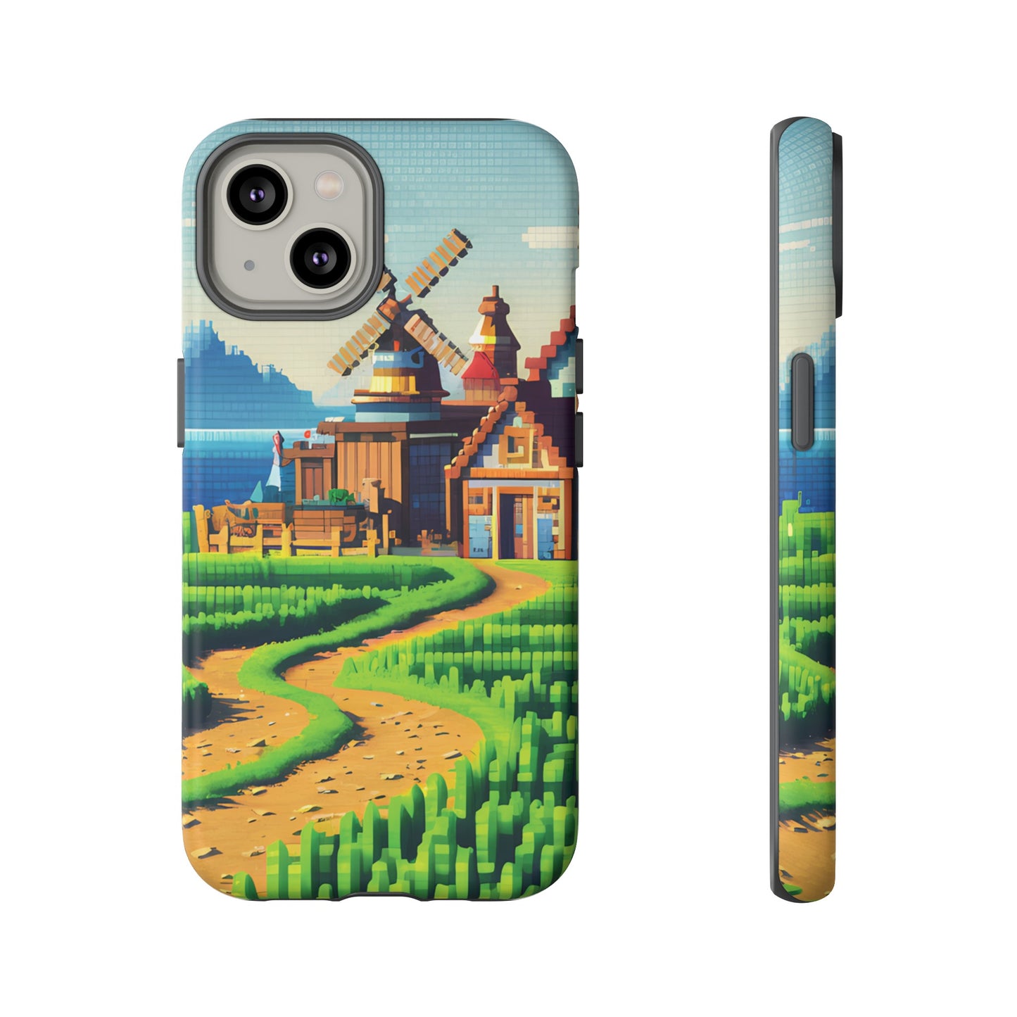 Pixel farming Village - Smartphone Tough Cases