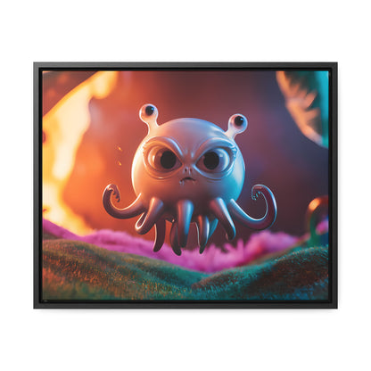 Wrath of the Alien Cephalopod - Gallery Canvas Wraps, Horizontal Frame