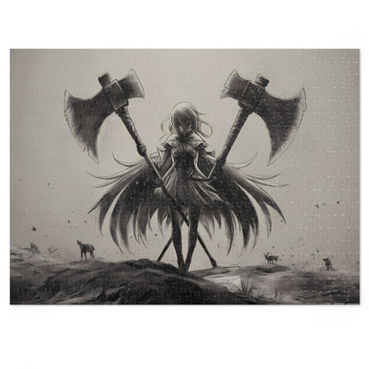 "Angel of Desolation" - Jigsaw Puzzle (30, 110, 252, 500,1000-Piece)