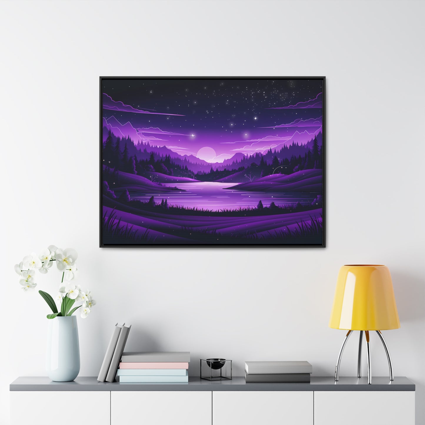 Twilight Serenity - Gallery Canvas Wraps, Horizontal Frame