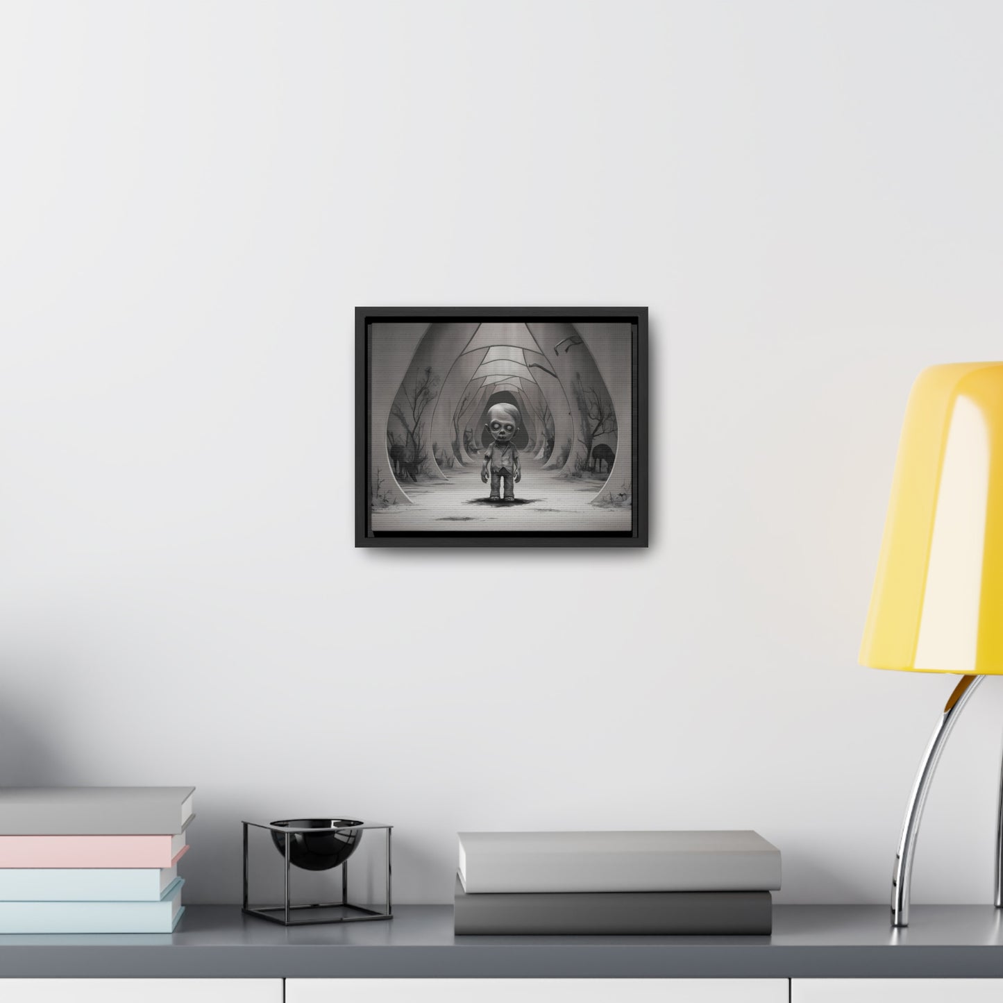 "Echoes of the Forgotten" - Gallery Canvas Wraps, Horizontal Frame