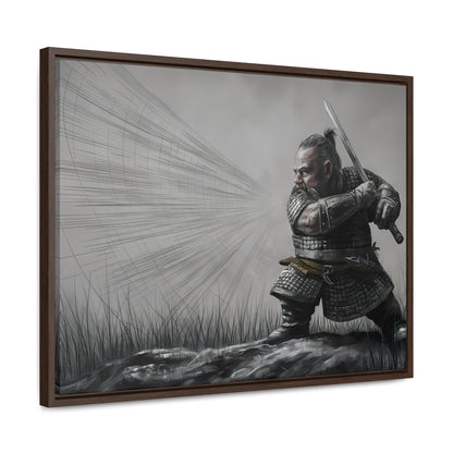 Defender of the Grey Plains - Gallery Canvas Wraps, Horizontal Frame
