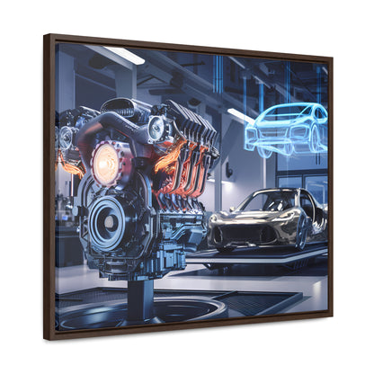 "Cutting-Edge Automotive Engineering" - Gallery Canvas Wraps, Horizontal Frame