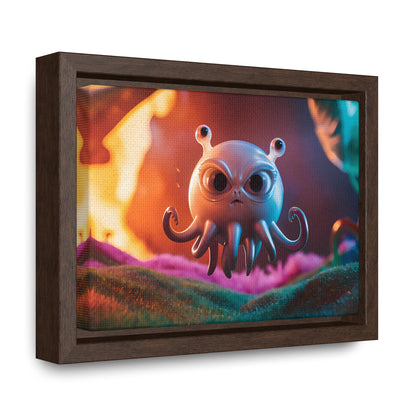 Wrath of the Alien Cephalopod - Gallery Canvas Wraps, Horizontal Frame