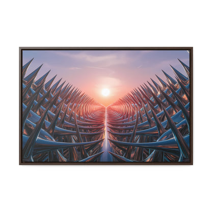 Path of Thorns at Sunrise - Gallery Canvas Wraps, Horizontal Frame