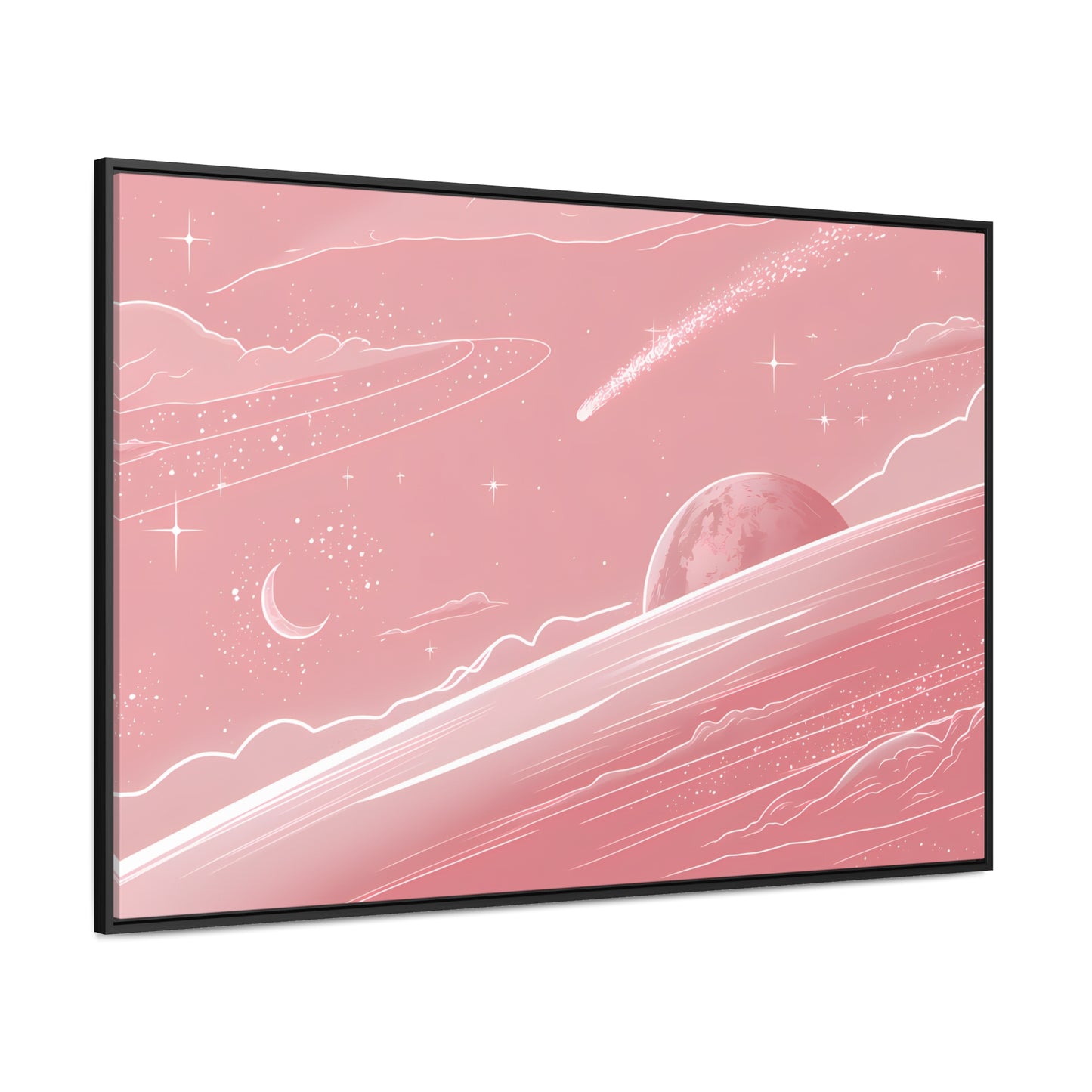 Celestial Dreamscape - Gallery Canvas Wraps, Horizontal Frame