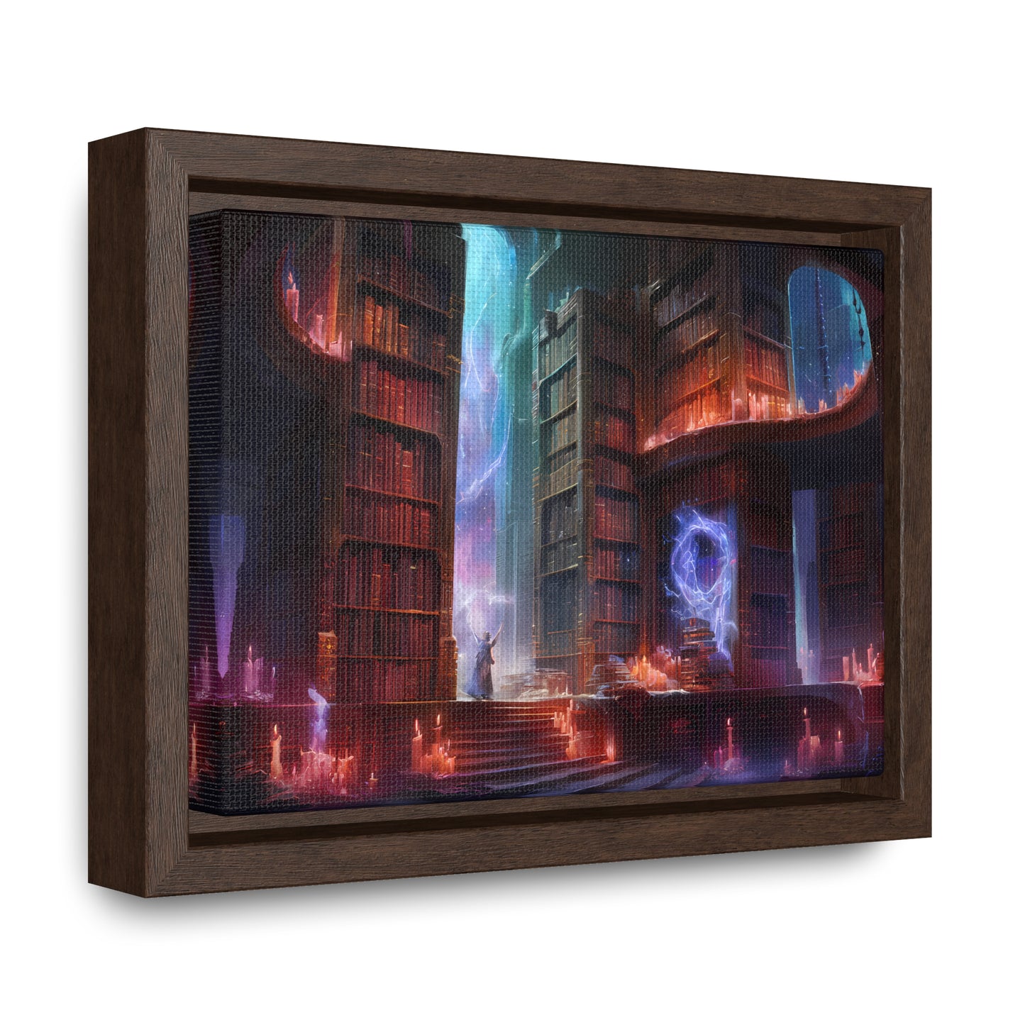 The Arcane Library of Eternal Wisdom - Gallery Canvas Wraps, Horizontal Frame