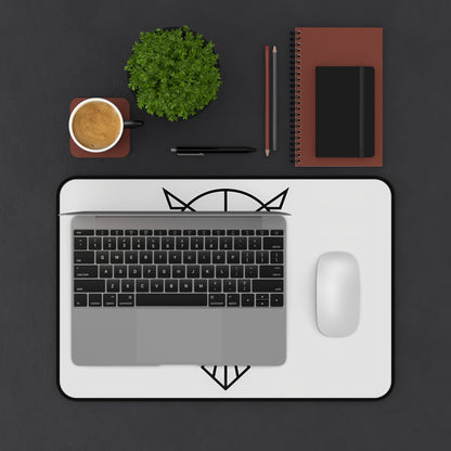 Geometric Owl Design - Desk Mat
