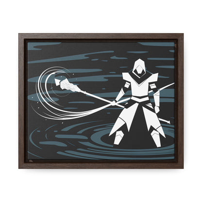 "Guardian of the Abyss" - Gallery Canvas Wraps, Horizontal Frame