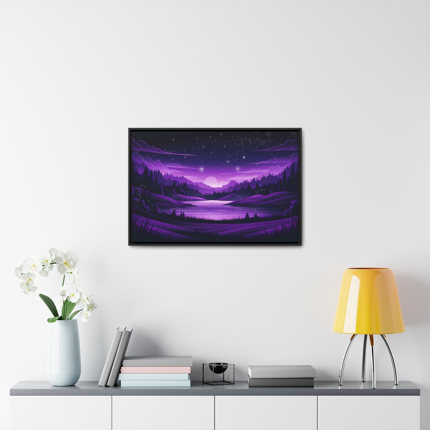 Twilight Serenity - Gallery Canvas Wraps, Horizontal Frame