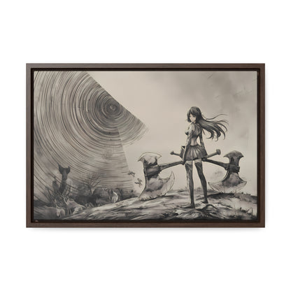Echoes of the Abyss - Gallery Canvas Wraps, Horizontal Frame