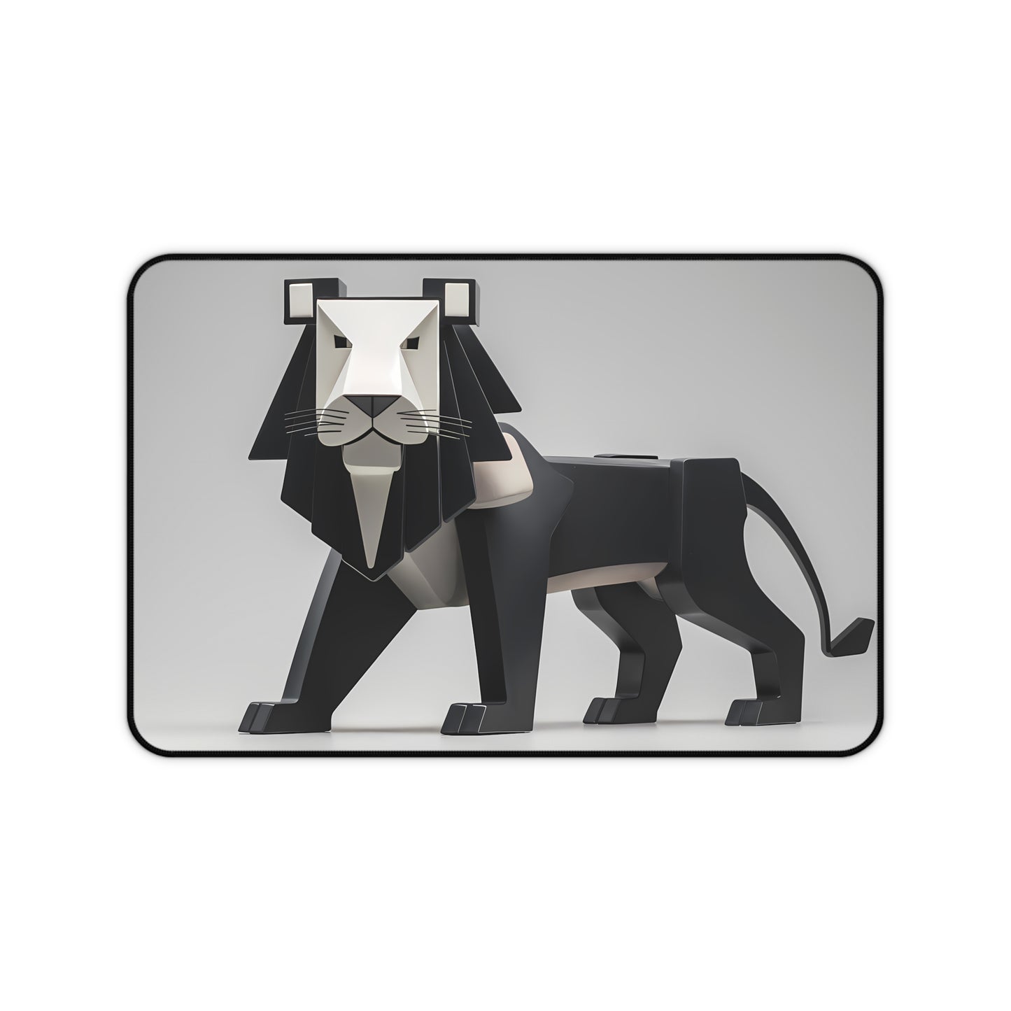 Geometric Panther Design - Desk Mat