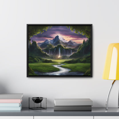 Loading Spinner in Progress - Gallery Canvas Wraps, Horizontal Frame