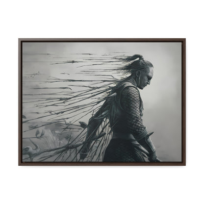 "Endurance in Silence" - Gallery Canvas Wraps, Horizontal Frame