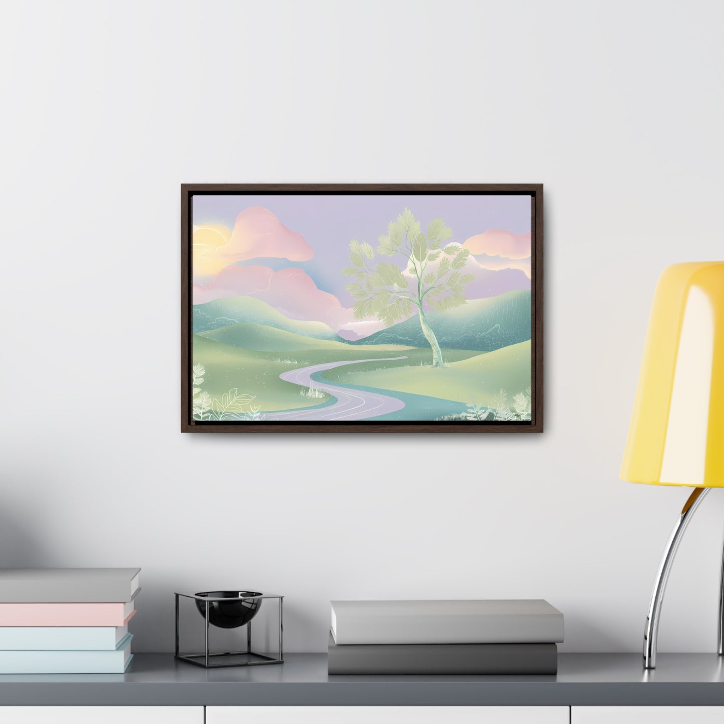 Whispers of Dawn - Gallery Canvas Wraps, Horizontal Frame