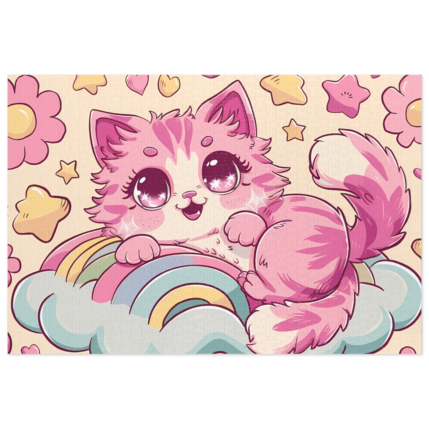 Cosmic Kitty Dreams - Jigsaw Puzzle (30, 110, 252, 500,1000-Piece)