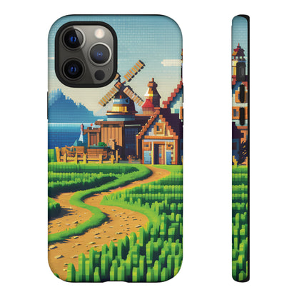 Pixel farming Village - Smartphone Tough Cases