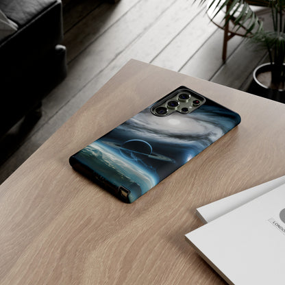 Outer Space viewing of a Planet - Smartphone Tough Cases