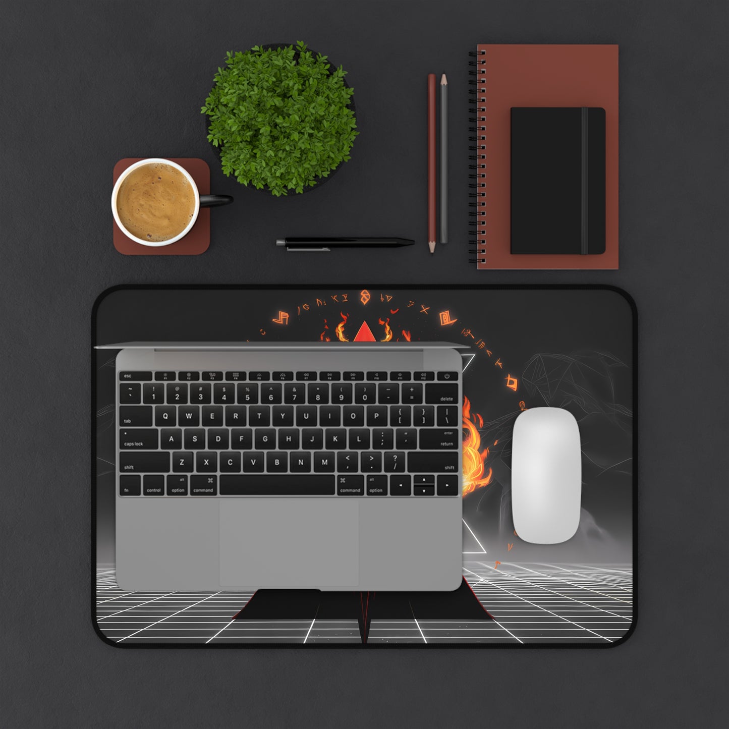 The Flamebinder's Ascendance - Desk Mat