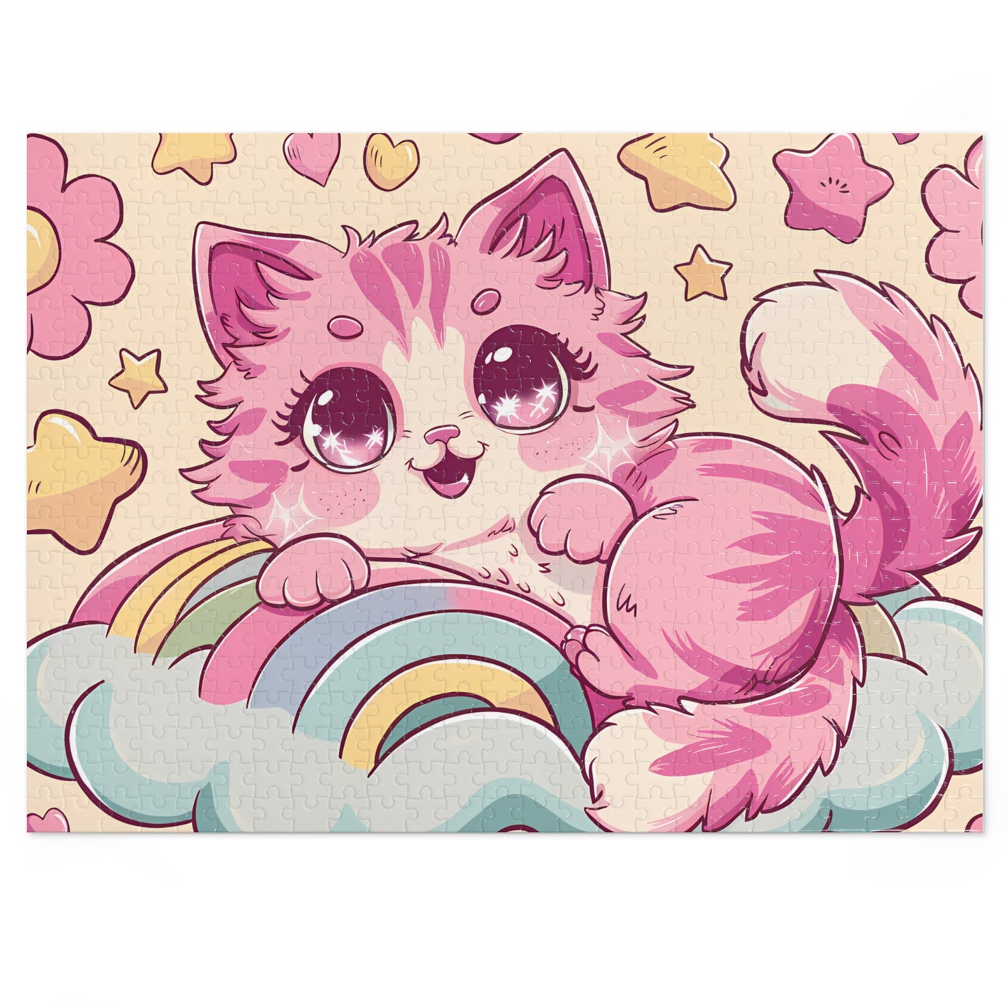 Cosmic Kitty Dreams - Jigsaw Puzzle (30, 110, 252, 500,1000-Piece)